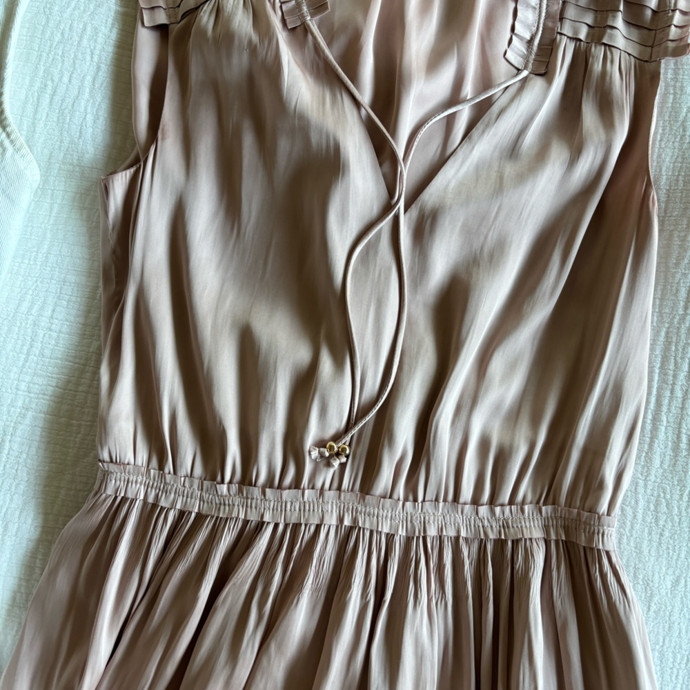 Light Pink Silky Dress